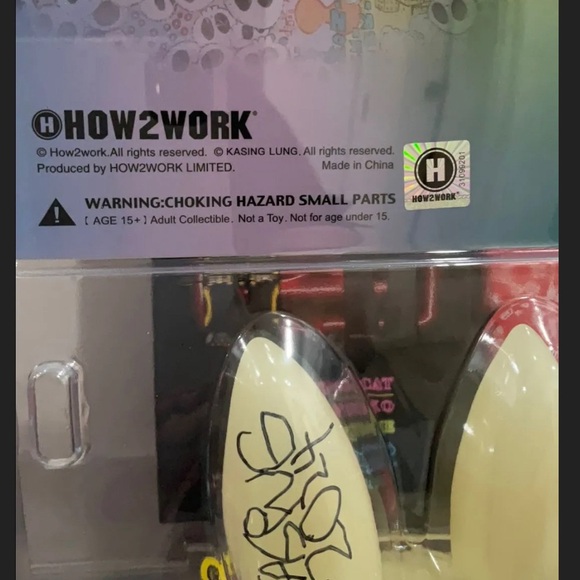 Designer Con 2024 DCON How2Work King Mon Labubu 10 inch signed by Kasing Lung - Picture 5 of 6